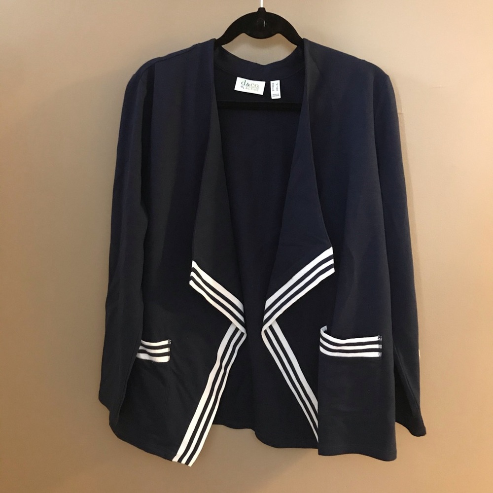 Denim&Co Navy cardigan